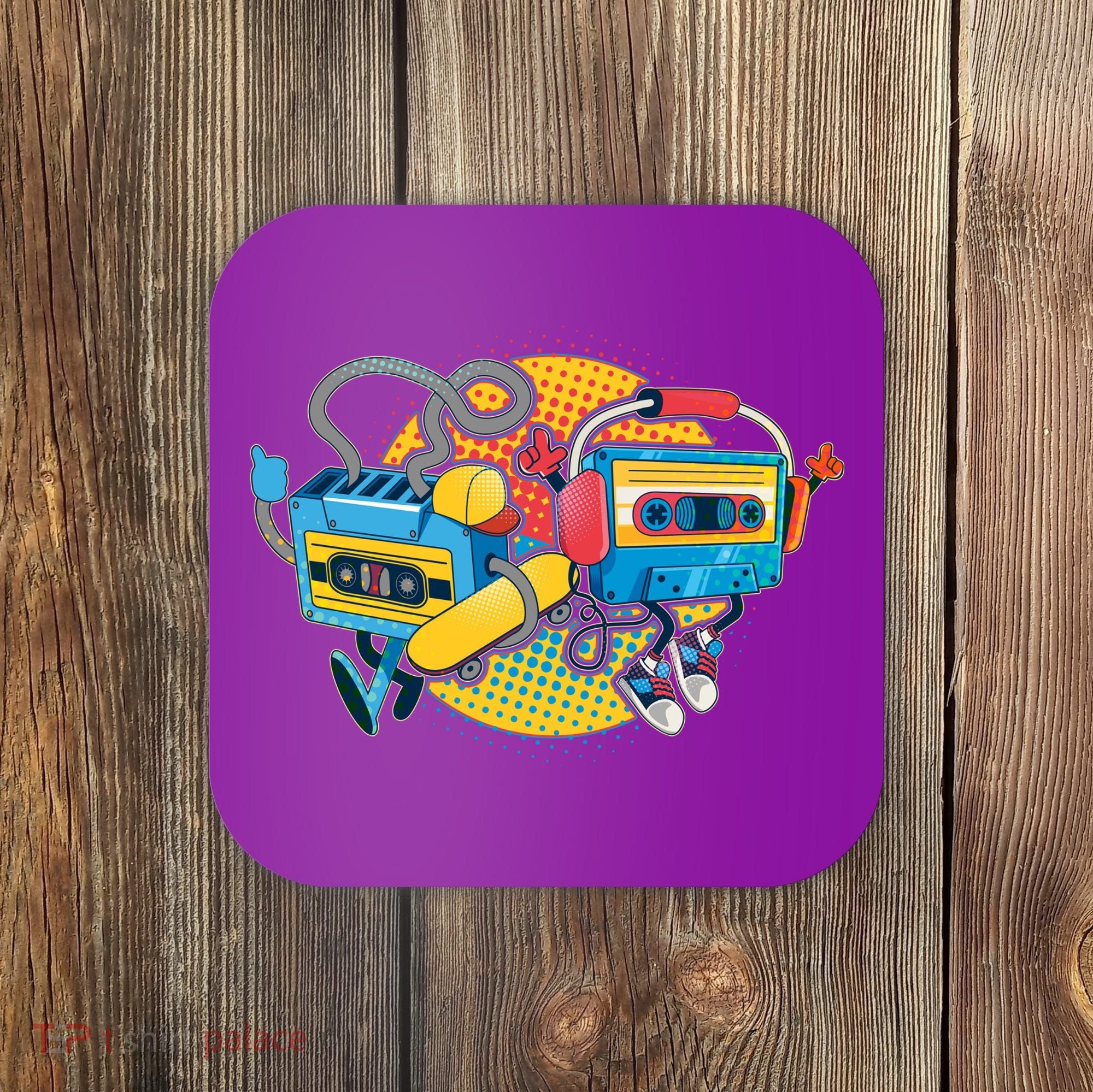 Cool Retro Tapes Coaster