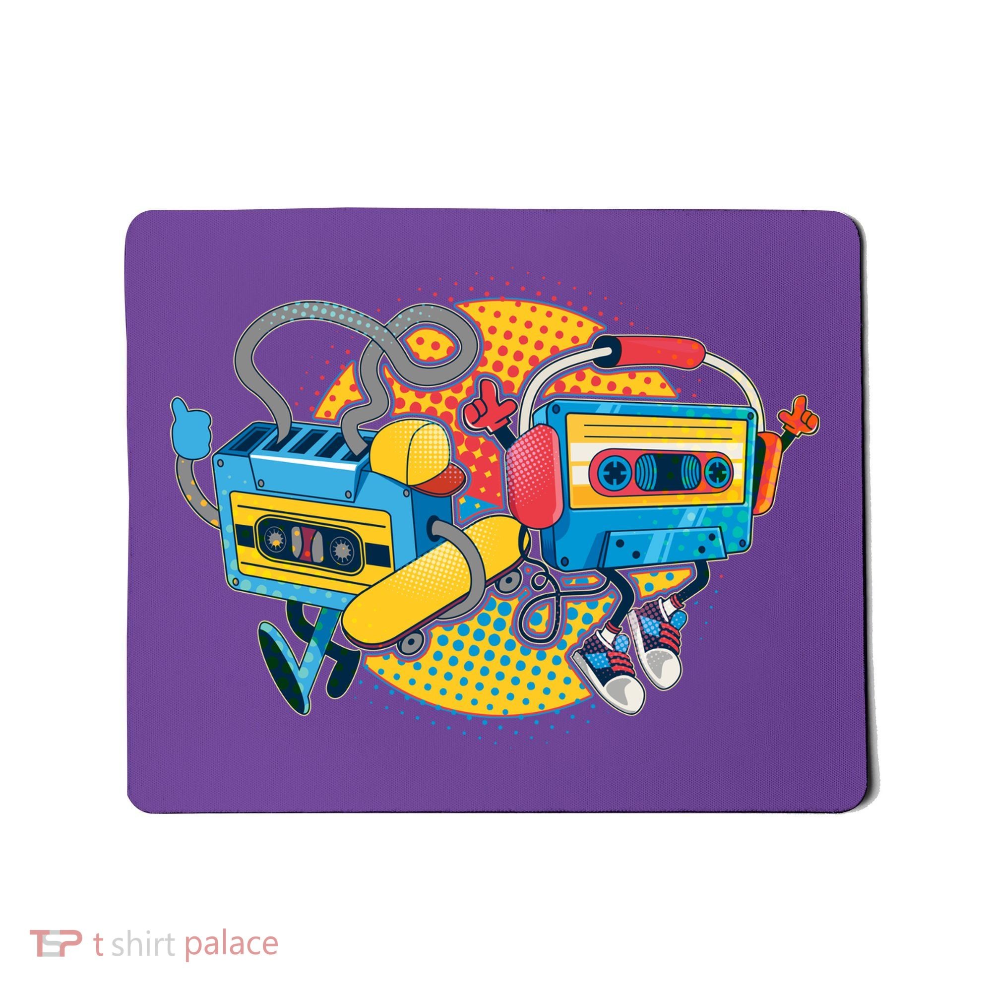 Cool Retro Tapes Mousepad
