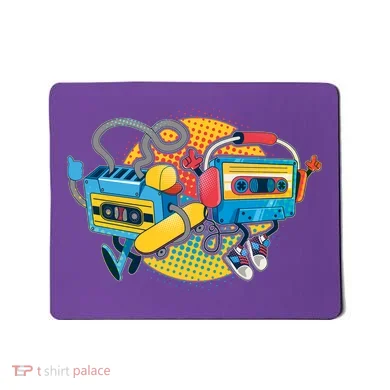 Cool Retro Tapes Mousepad