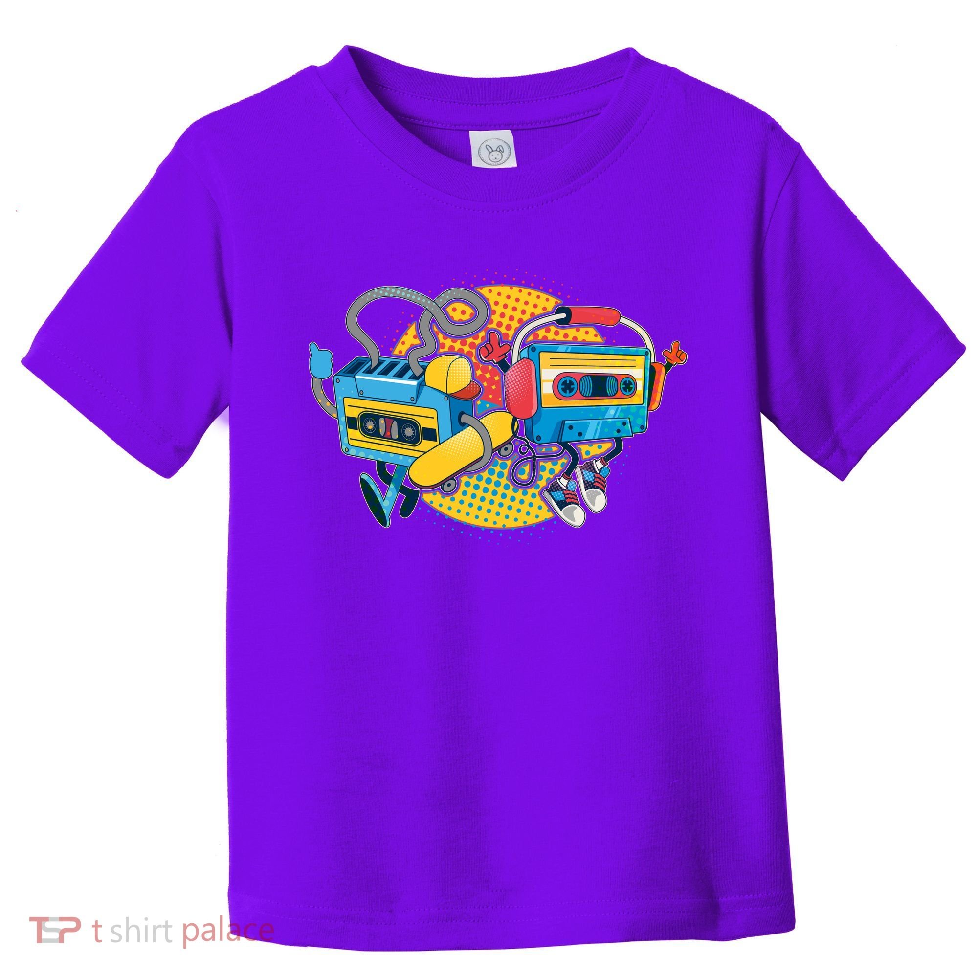 Cool Retro Tapes Toddler T-Shirt