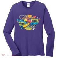 Cool Retro Tapes Women's Long Sleeve Shirt thumb 0