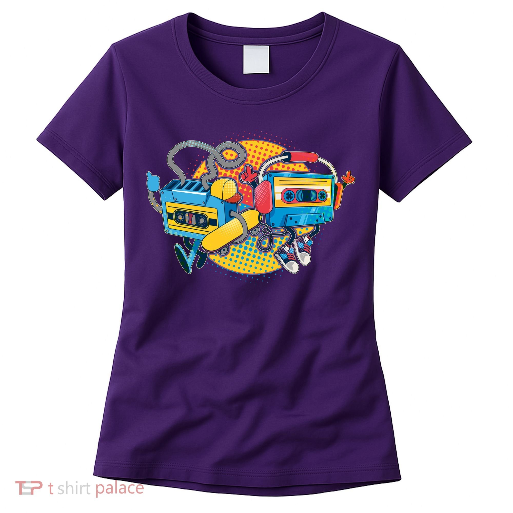 Cool Retro Tapes Women's T-Shirt