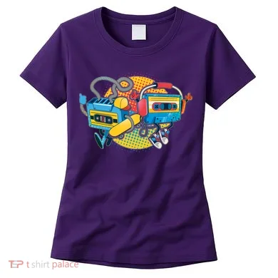 Cool Retro Tapes Women's T-Shirt