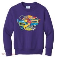Cool Retro Tapes Kids Sweatshirt thumb 0