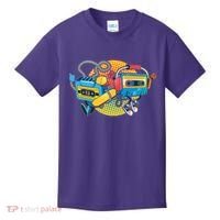 Cool Retro Tapes Kids T-Shirt thumb 0