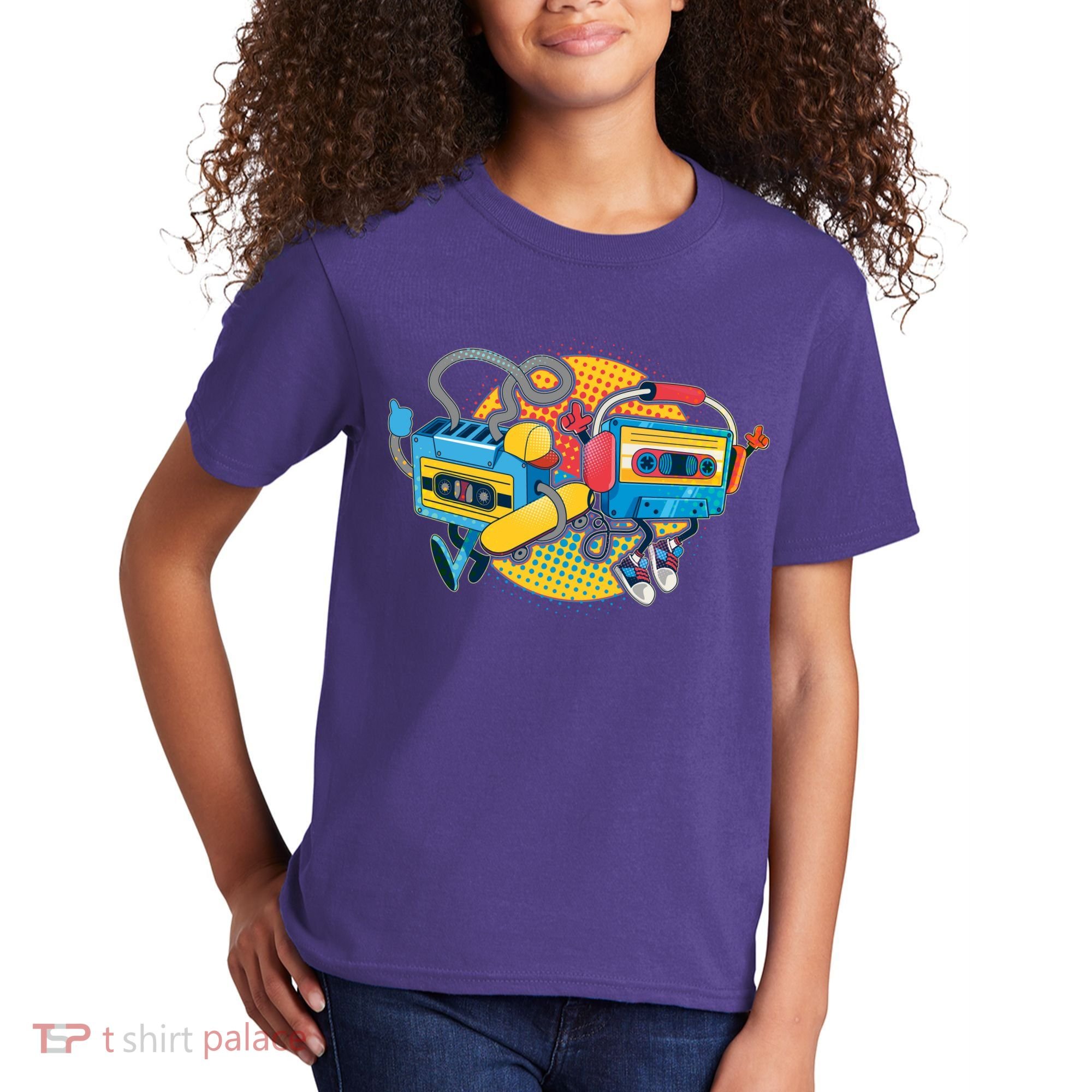 Cool Retro Tapes Kids T-Shirt