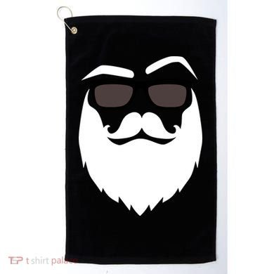 Cool Santa Clause Golf Towel