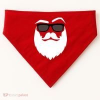 Cool Santa Clause USA-Made Doggie Bandana thumb 0