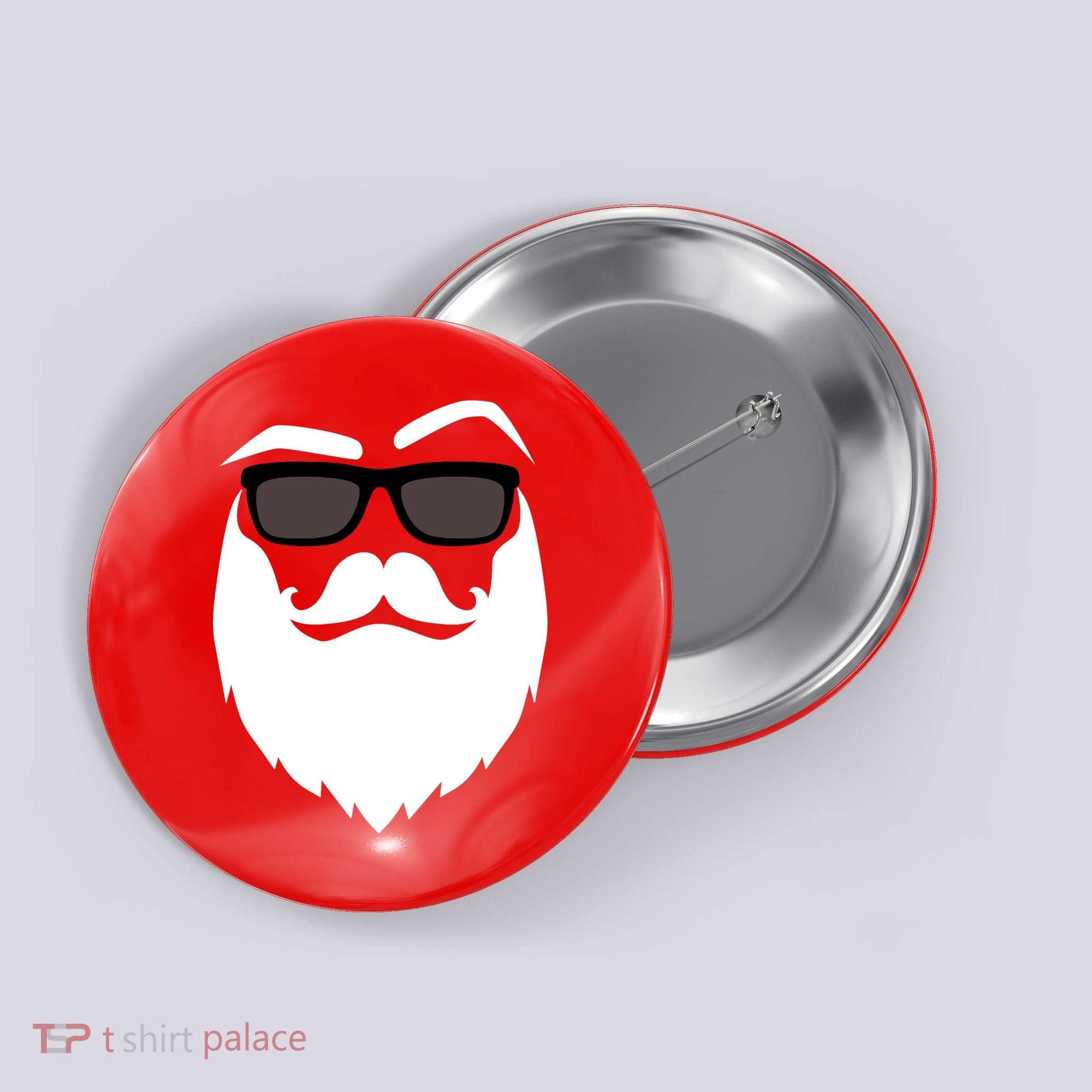 Cool Santa Clause Button