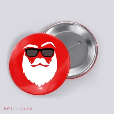 Cool Santa Clause Button