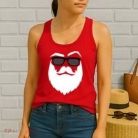 Cool Santa Clause Women's Tank Top thumb 2