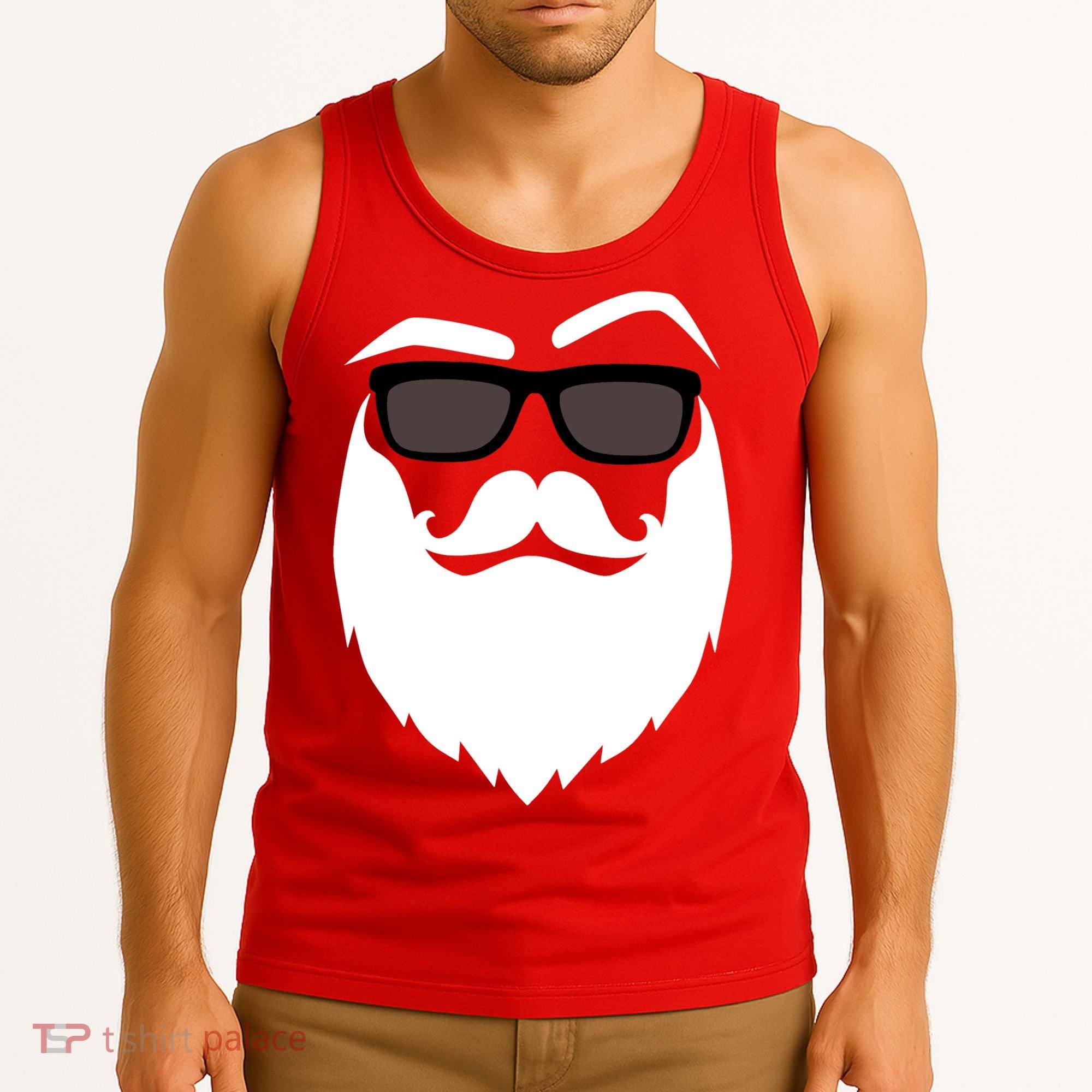 Cool Santa Clause Tank Top