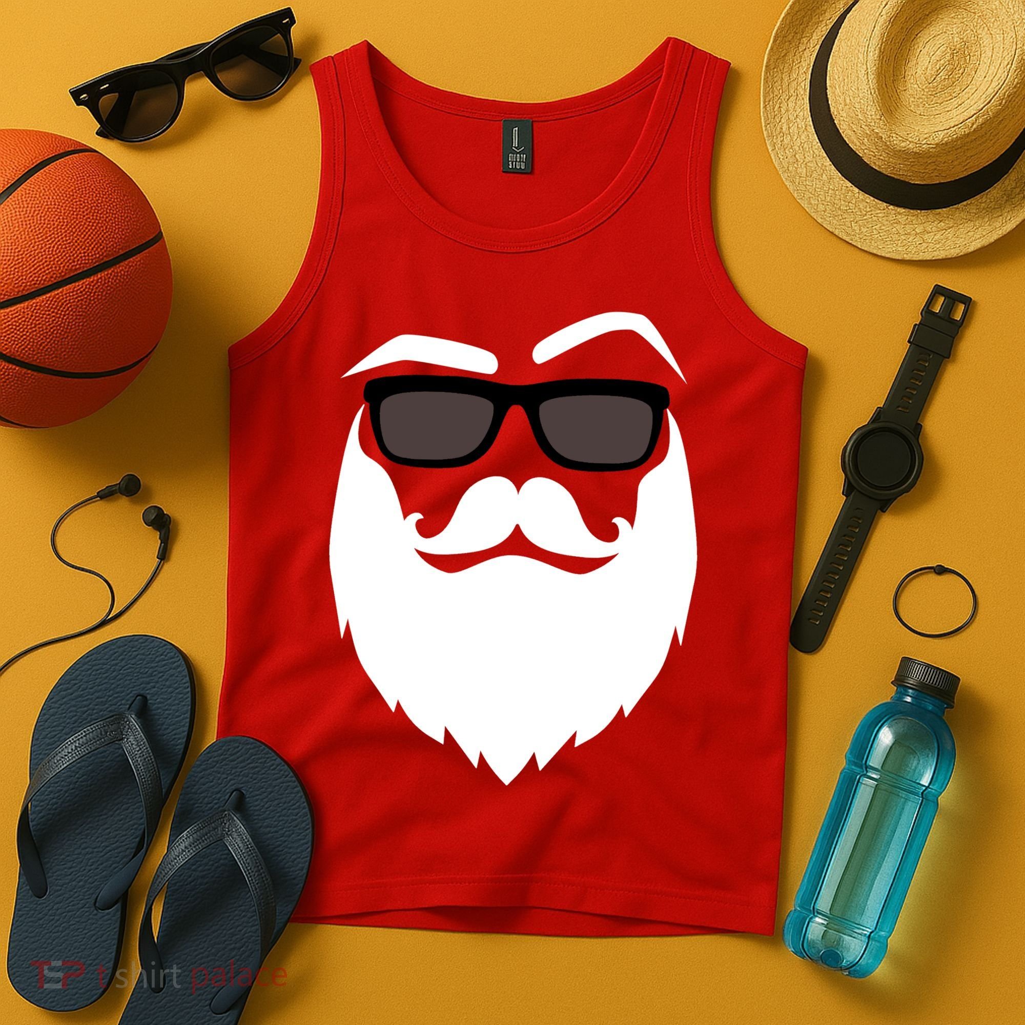 Cool Santa Clause Tank Top