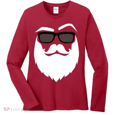 Cool Santa Clause Women's Long Sleeve Shirt
