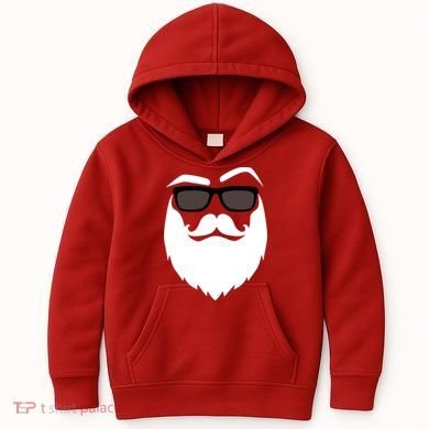 Cool Santa Clause Kids Hoodie