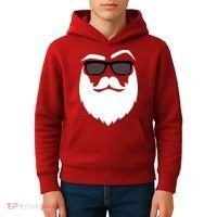 Cool Santa Clause Kids Hoodie thumb 4