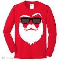 Cool Santa Clause Kids Long Sleeve Shirt thumb 0