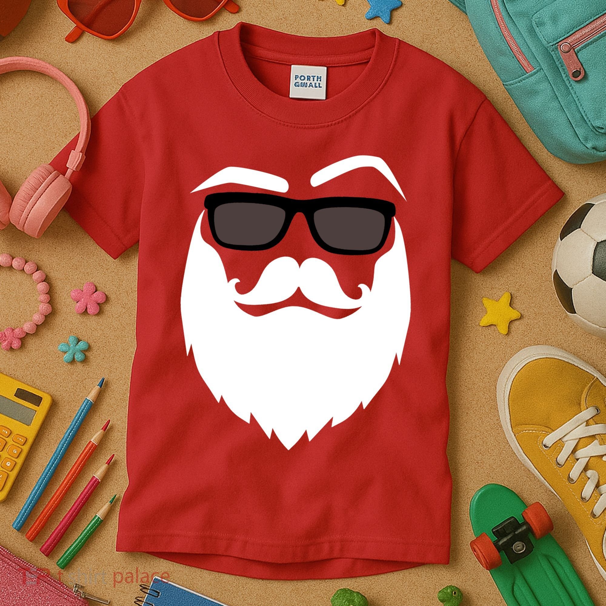 Cool Santa Clause Kids T-Shirt