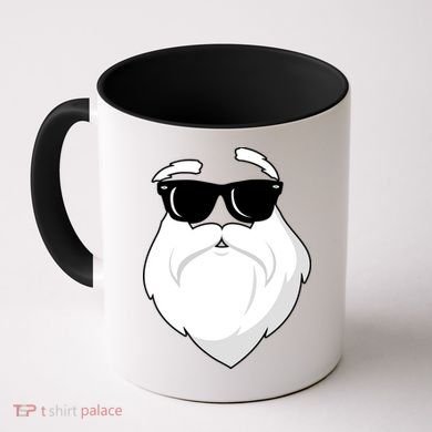 Cool Santa Face Coffee Mug