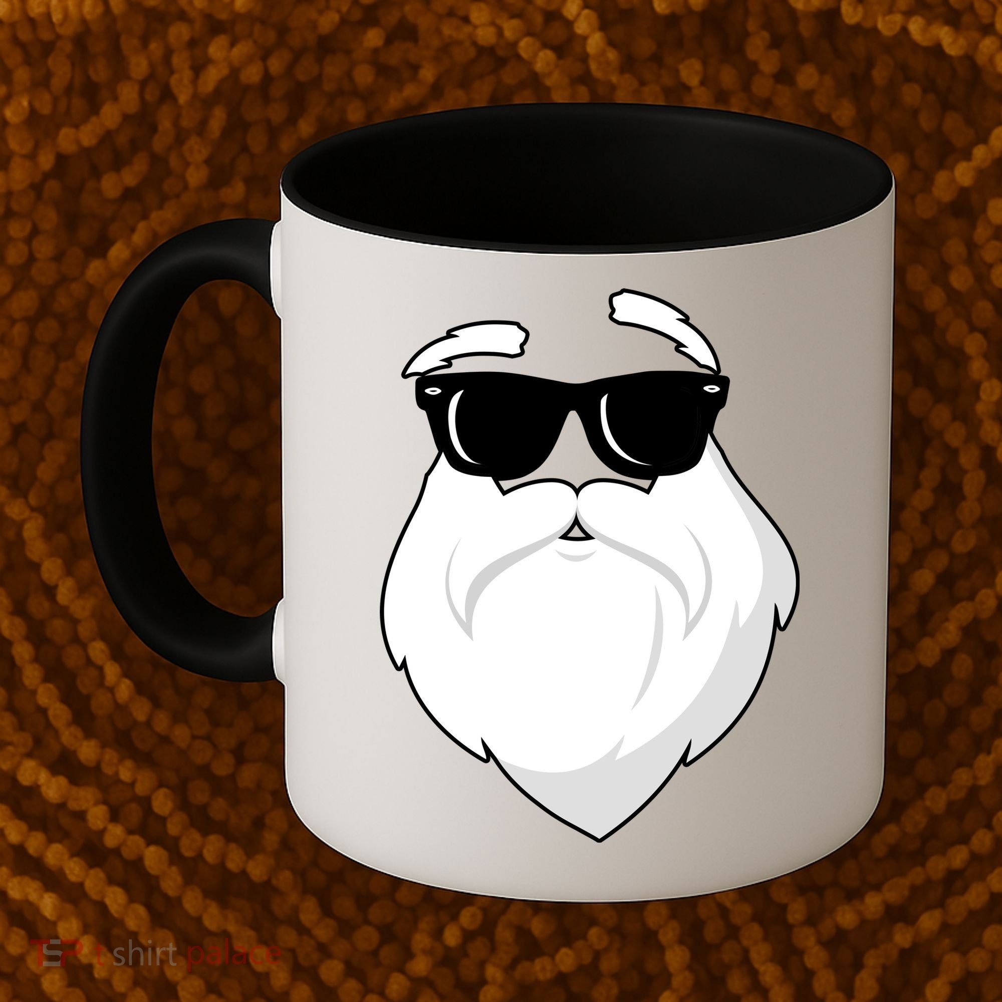 Cool Santa Face Coffee Mug