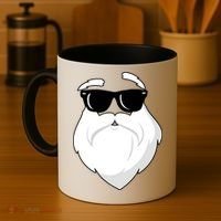 Cool Santa Face Coffee Mug thumb 4