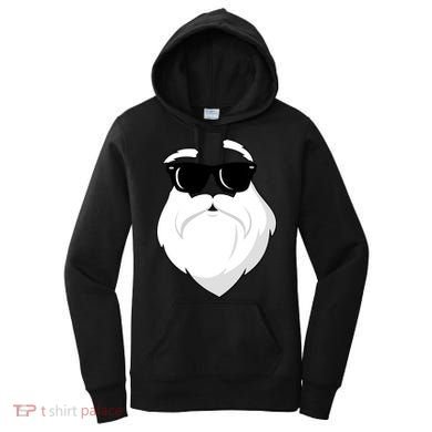 Cool Santa Face Women's Hoodie