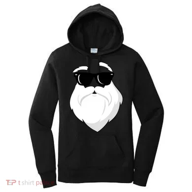 Cool Santa Face Women's Hoodie