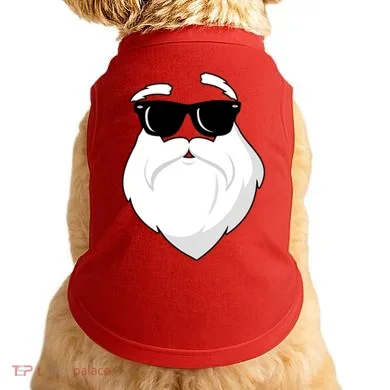 Cool Santa Face Doggie Tank