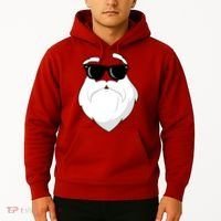 Cool Santa Face Hoodie thumb 2