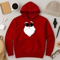 Cool Santa Face Hoodie thumb 3
