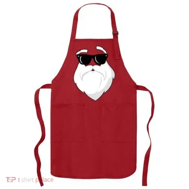 Cool Santa Face Apron