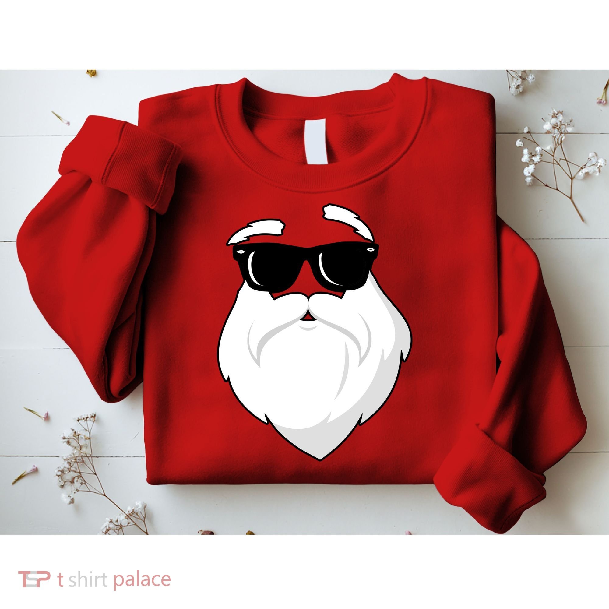 Cool Santa Face Sweatshirt