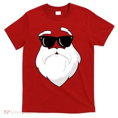 Cool Santa Face T-Shirt