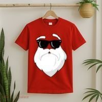 Cool Santa Face T-Shirt thumb 2