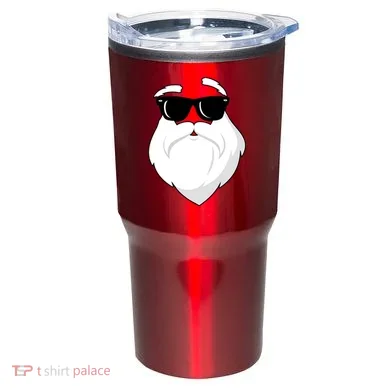 Cool Santa Face Tumbler