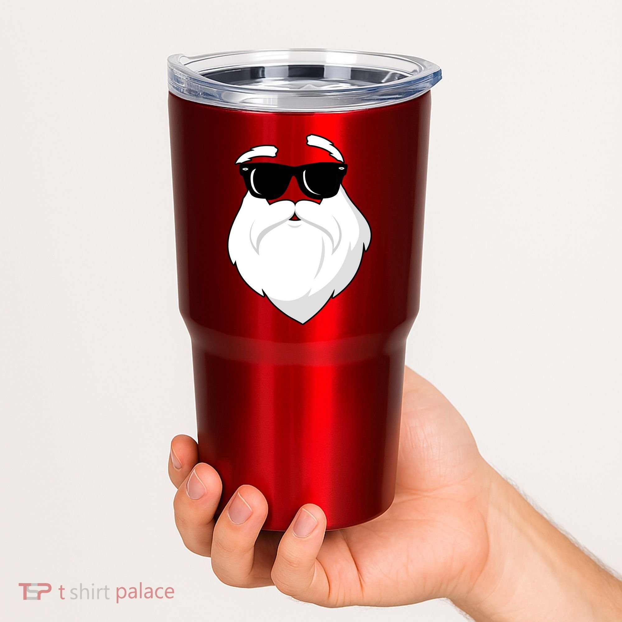 Cool Santa Face Tumbler