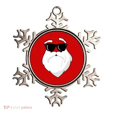 Cool Santa Face Ornament