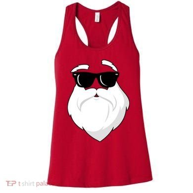 Cool Santa Face Women's Tank Top