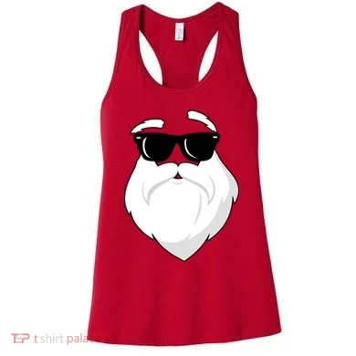 Cool Santa Face Women's Tank Top