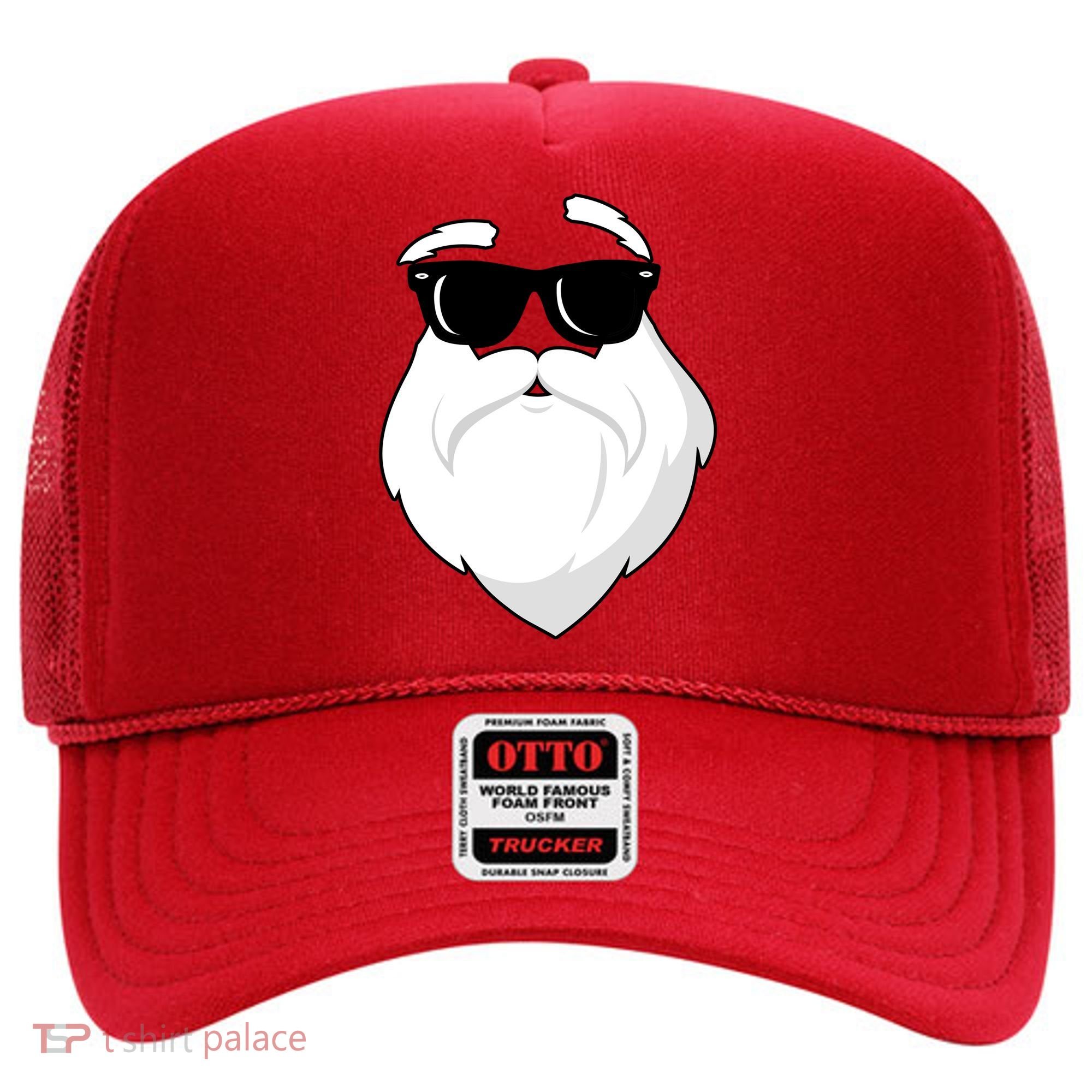 Cool Santa Face Hat