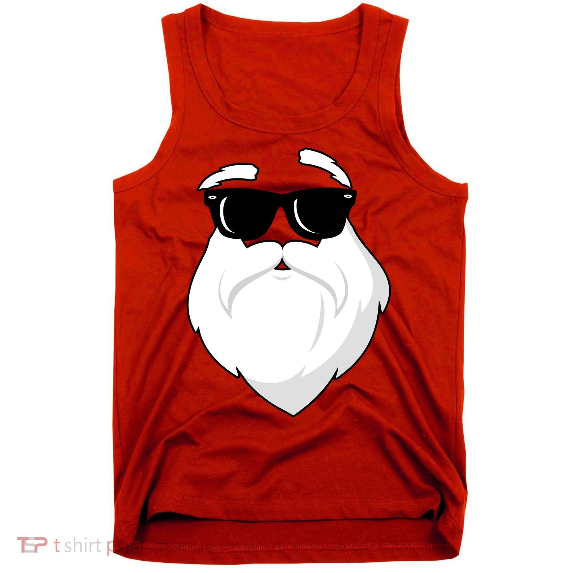 Cool Santa Face Tank Top