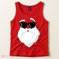 Cool Santa Face Tank Top thumb 2