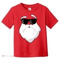 Cool Santa Face Toddler T-Shirt thumb 0
