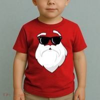 Cool Santa Face Toddler T-Shirt thumb 2
