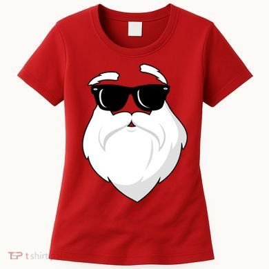 Cool Santa Face Women's T-Shirt