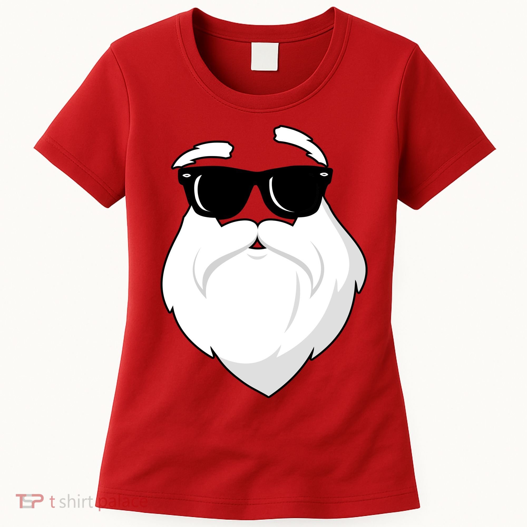 Cool Santa Face Women's T-Shirt