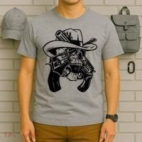Cool Skull Guns Crossbones T-Shirt thumb 6