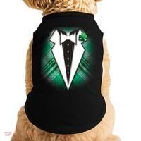 Cool St. Patrick's Day Tuxedo Irish Tux Doggie Tank thumb 0