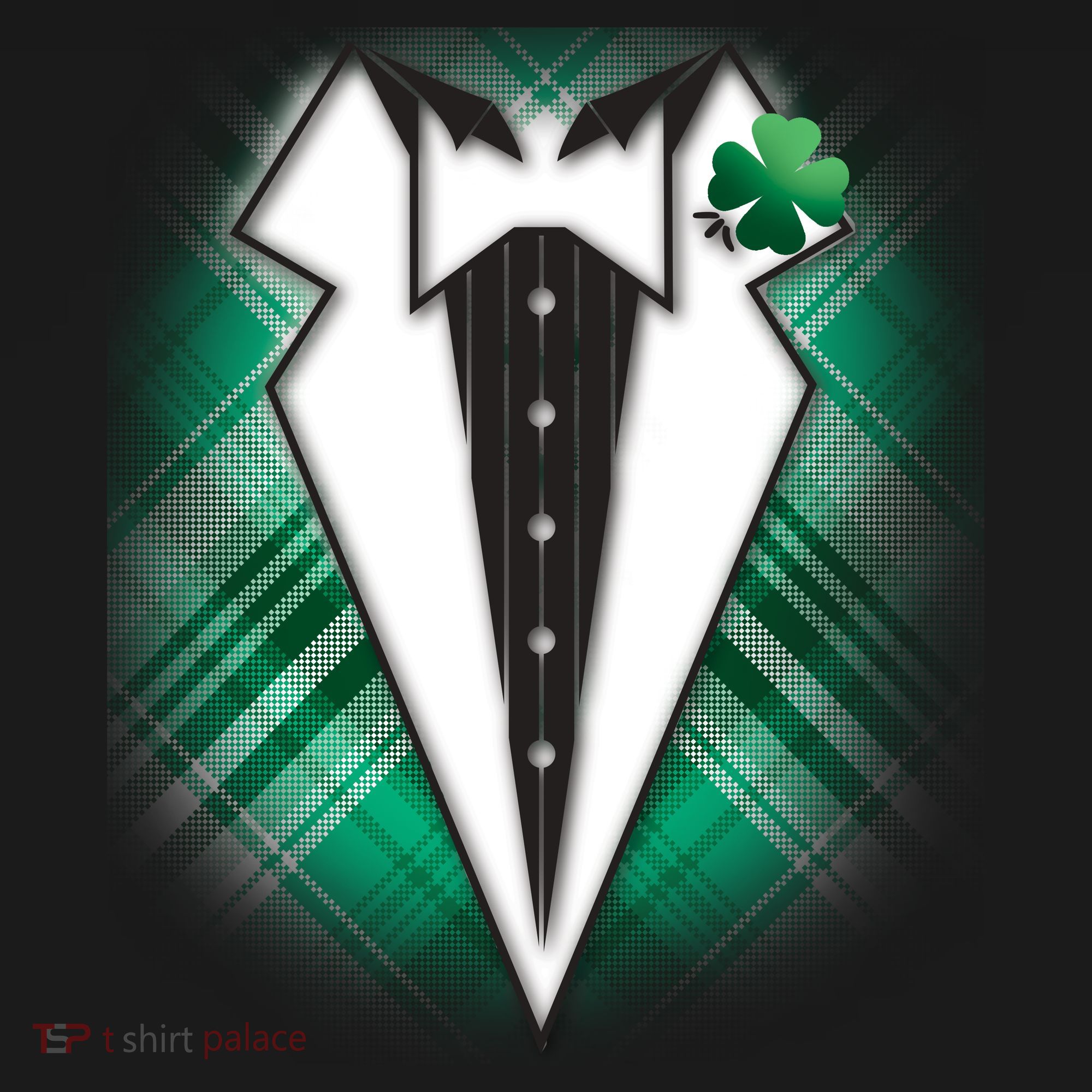 Cool St. Patrick's Day Tuxedo Irish Tux Apron