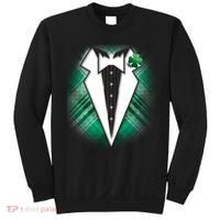 Cool St. Patrick's Day Tuxedo Irish Tux Sweatshirt thumb 0